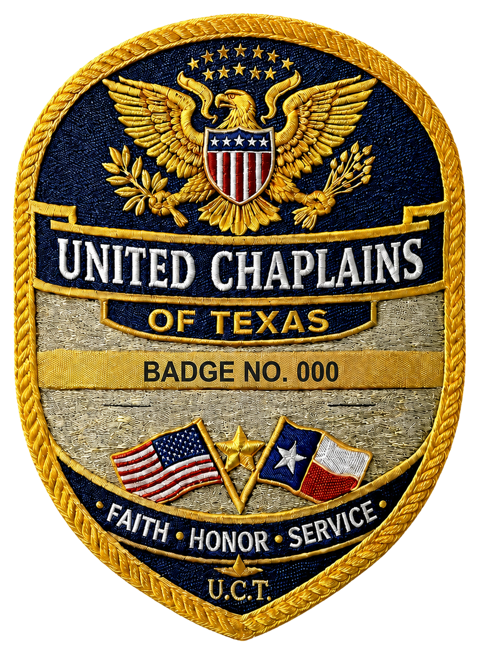 Logotipo oficial de United Chaplains of Texas